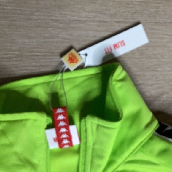 Slim fit slime green zip up - Picture 2 of 2